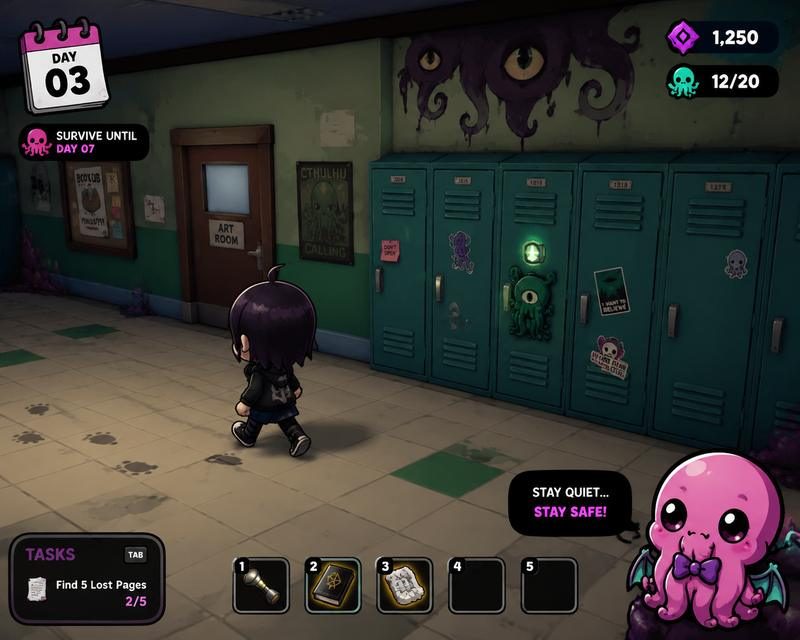 Lovecraft Locker 玩法展示 预览图